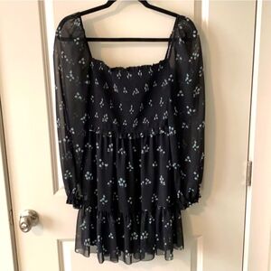 Aritzia Welfried Smoked Mini Dress